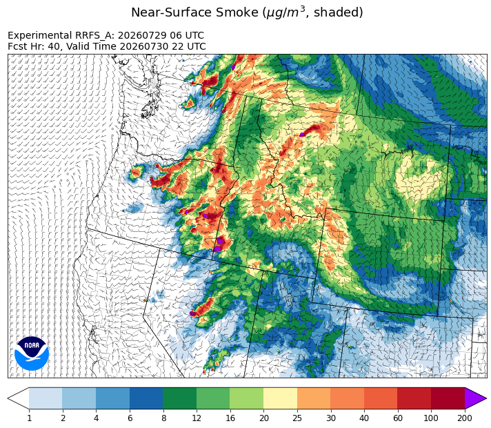 HRRR Smoke Model